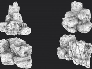 rock collection 011 Modèle 3D