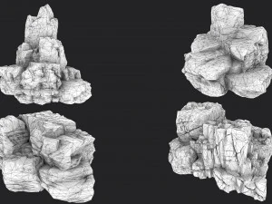 rock collection 011 3D Model