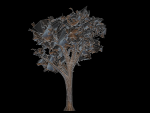 tree collection 001 Model 3D