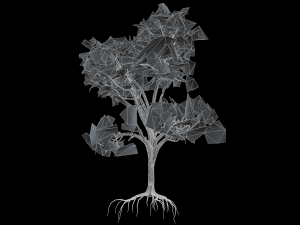 tree collection 001 Model 3D