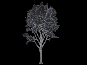 tree collection 001 Model 3D