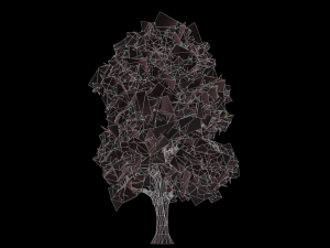 tree collection 001 Model 3D