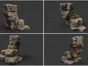 rock collection 012 3D Model