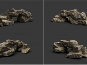 rock collection 012 Modèle 3D