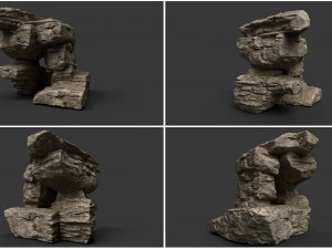 rock collection 012 3D Model