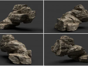 rock collection 012 3D Model