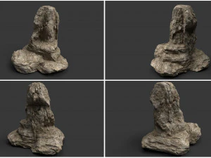 rock collection 012 3D Model