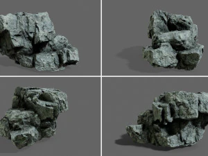 rock collection 014 3D Model