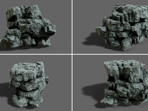 rock collection 014 3Dモデル