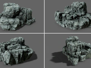 rock collection 014 3D Model