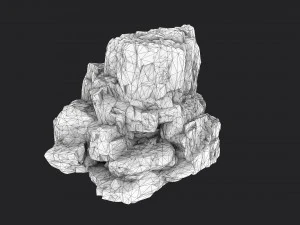 rock collection 014 3D Model