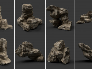 rock collection 013 3D मॉडल