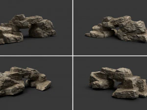 rock collection 013 3D Model