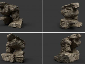 rock collection 013 3D Model