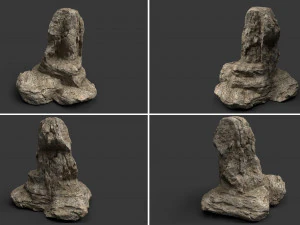 rock collection 013 3D Model