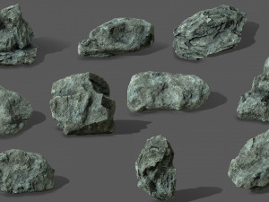 rock collection 015 3D Model