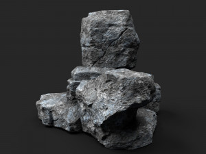 rock 16-2 3D Model