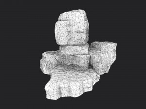 rock 16-2 3D Model