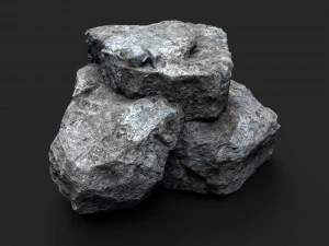 rock 16-8 3D Model