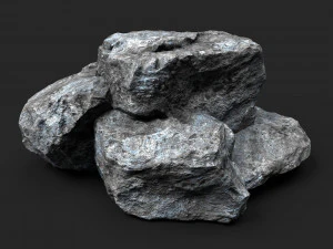 rock 16-8 3D Model