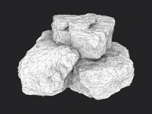 rock 16-8 3D Model
