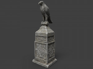 eagle statue 3D Model