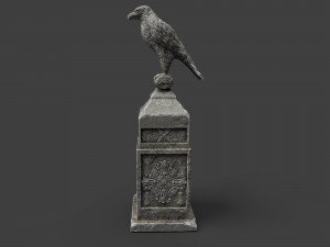 eagle statue 3D Model