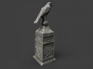 eagle statue 3D Model