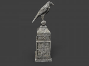 eagle statue 3D Model