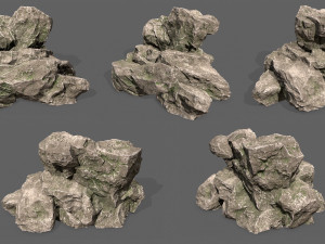 rock collection 017 3D 모델