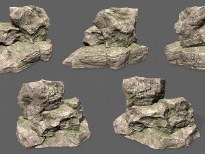 rock collection 017 3D 모델