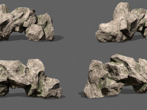 rock collection 017 3D 모델