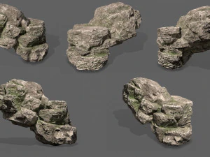 rock collection 017 3D Model