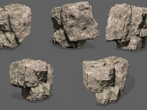 rock collection 017 3D 모델