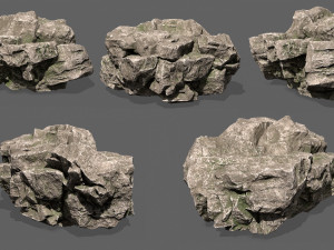 rock collection 017 3D 모델