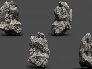 rock collection 018 3D Model
