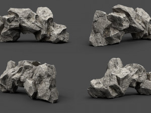 rock collection 018 3D Model