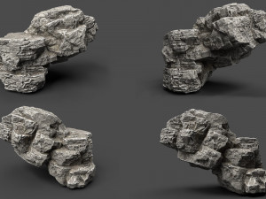 rock collection 018 3D Model