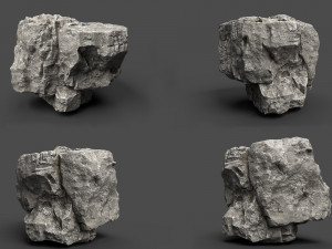 rock collection 018 3D Model