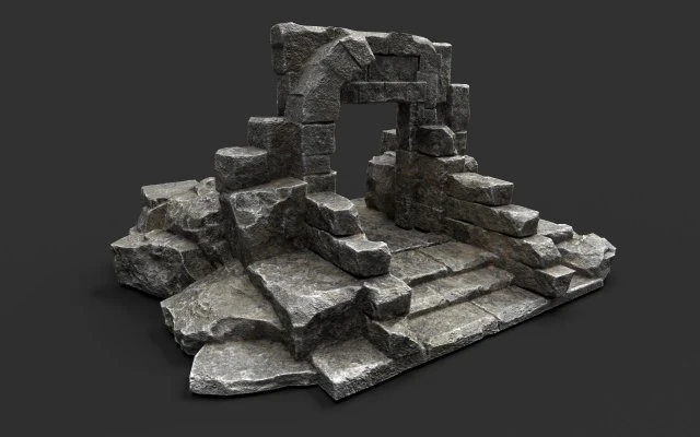gate 3D Model .c4d .max .obj .3ds .fbx .stl .blend 