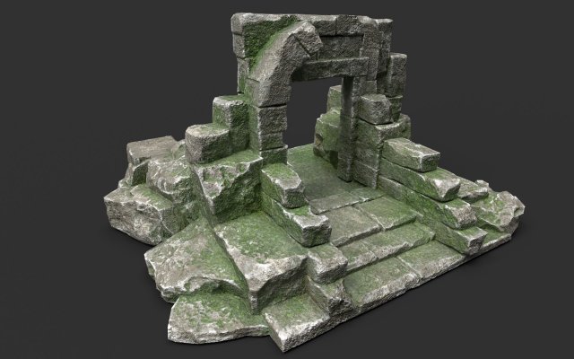 gate Modello 3D .c4d .max .obj .3ds .fbx .stl .blend 