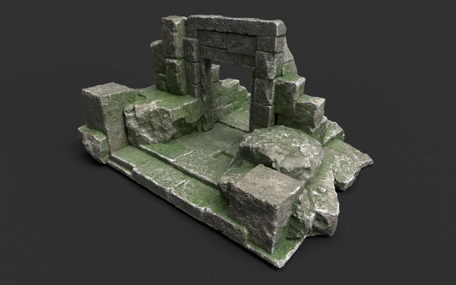 Gate 3d model. Hermetic Gate 3d model.