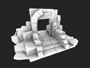 gate 3D मॉडल