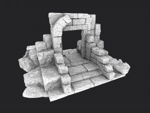 gate 3D मॉडल