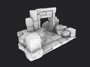 gate 3D मॉडल