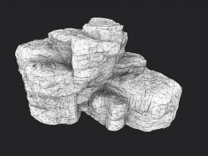 rock collection 019 3D Модель