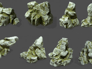 rock collection 020 3D Model