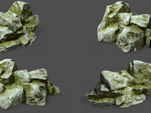 rock collection 020 Modelo 3D