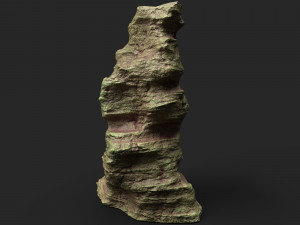 desert cliff 21-1 3D Model