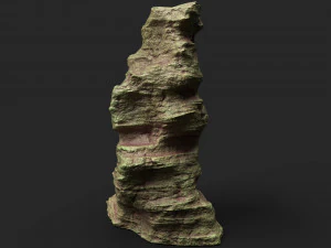 desert cliff 21-1 3D Model